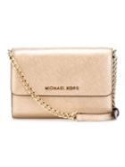 Michael Michael Kors 'jet Set Travel' Phone Crossbody Bag, Women's, Grey