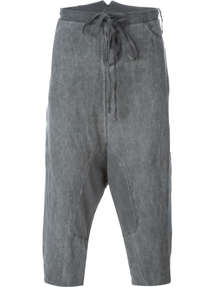 Lost And Found Rooms Drop-crotch Cropped Trousers