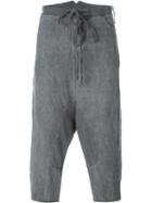 Lost And Found Rooms Drop-crotch Cropped Trousers