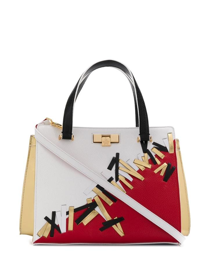 Giancarlo Petriglia Diamond Tote - White