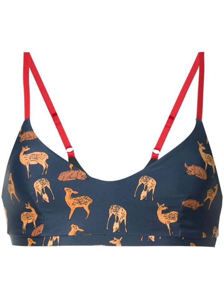 The Upside Deer Bra Top - Blue