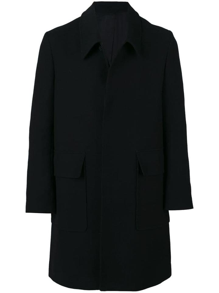 Ami Paris Car Coat - Black