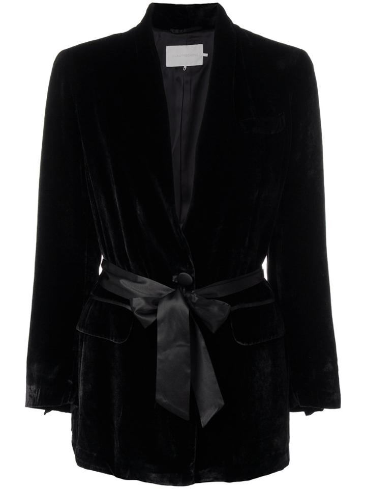 L'autre Chose Belted Jacket - Black