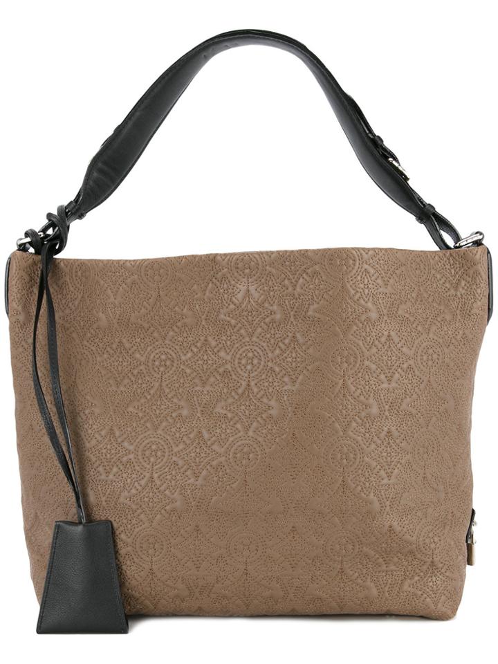 Louis Vuitton Vintage Antheia Monogram Hobo Bag - Brown