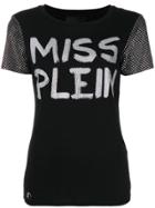 Philipp Plein Miss Plein T-shirt - Black