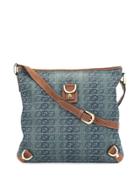 Gucci Pre-owned Gg Monogram Cross Body Bag - Blue