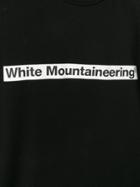 White Mountaineering Logo Print Sweatshirt - Black