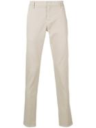Dondup Tailored Fitted Trousers - Nude & Neutrals