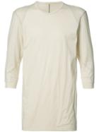 Devoa - Three-quarter Sleeve T-shirt - Men - Cotton - 4, White, Cotton