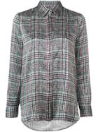 Adam Lippes Glen Check Shirt - Grey
