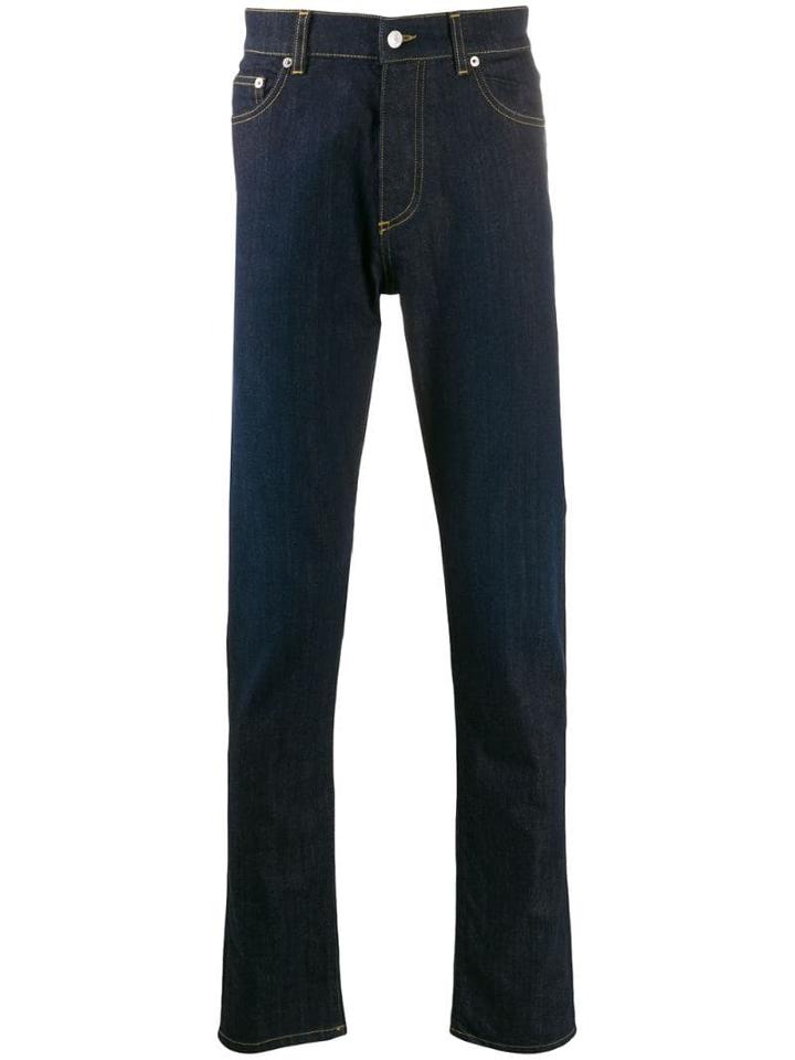 Katharine Hamnett London Mick Slim-fit Jeans - Blue