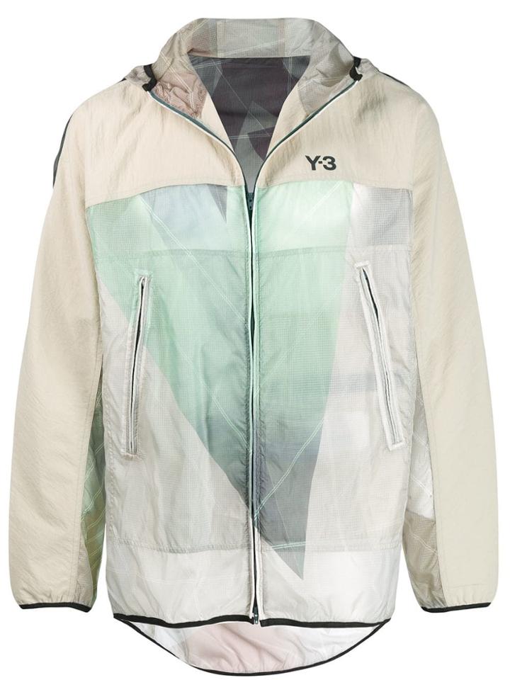 Y-3 Aop Packable Jacket - Neutrals