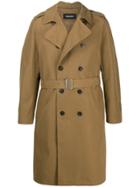 Neil Barrett Double-breasted Trench Coat - Neutrals