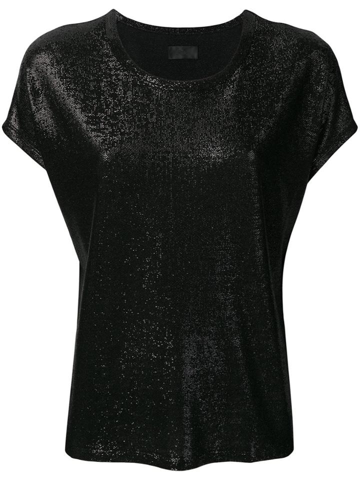 Rta Shine Effect T-shirt - Black