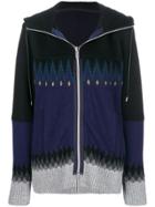 Sacai Hooded Jacket - Blue