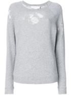 Iro Destroyed Sweatshirt - Grey