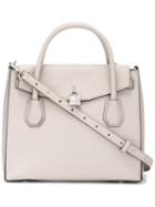 Michael Michael Kors Extra Straps Tote Bag, Women's, Grey, Calf Leather
