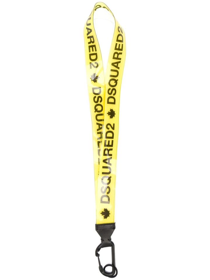 Dsquared2 Lanyard Necklace - Yellow