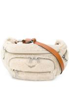 Zadig & Voltaire Textured Oversized Belt Bag - Neutrals