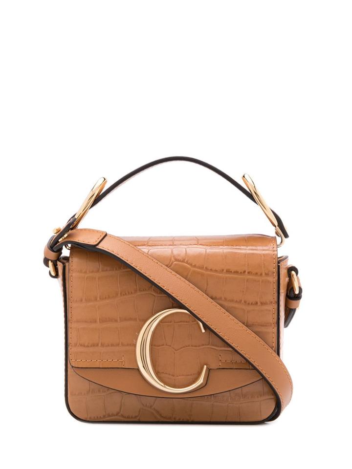 Chloé Chloé C Tote Bag - Brown