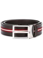 Bally - Tamer Belt - Men - Cotton/leather - 110, Brown, Cotton/leather