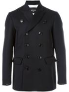 Dsquared2 Classic Peacoat, Men's, Size: 46, Blue, Cotton/polyester/virgin Wool