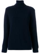 A.p.c. Knitted Roll-neck Sweater - Blue