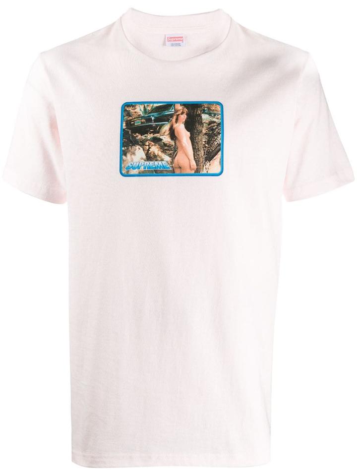 Supreme Larry Clark Girl T-shirt - Pink
