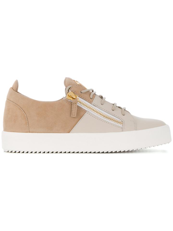 Giuseppe Zanotti Design Double Sneakers - Nude & Neutrals