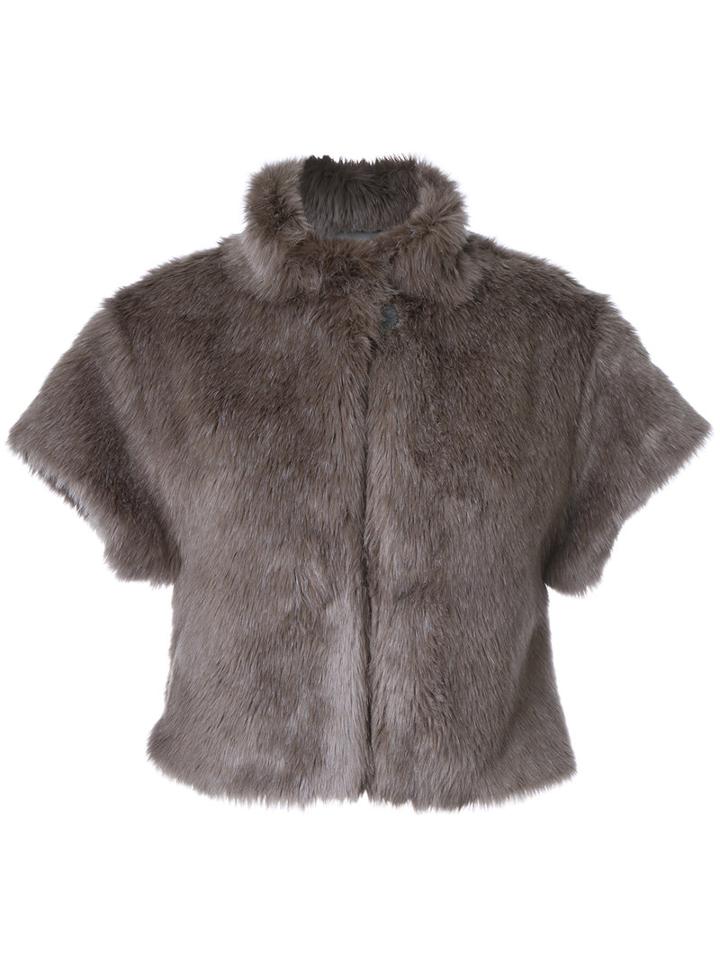 Bianca Spender Belle Epoque Jacket, Women's, Size: 8, Grey, Spandex/elastane/mohair