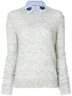 Essentiel Antwerp Mohair Blend Paraty Sweater - Grey