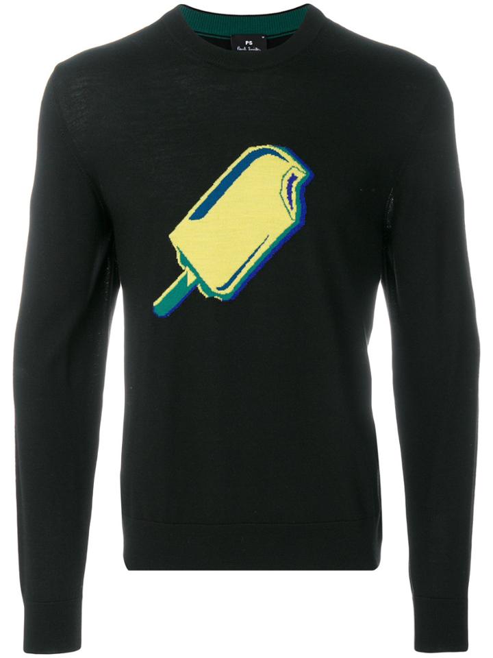 Ps By Paul Smith Ice Lolly Sweatshirt - Black