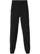 Hydrogen Gathered Ankle Track Pants, Men's, Size: 50, Black, Cotton/polyester/spandex/elastane/wool