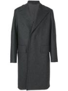 Jil Sander Double Breasted Coat - Grey