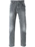 Levi S: Made & Crafted Stonewashed Jeans, Men's, Size: 32, Grey, Cotton