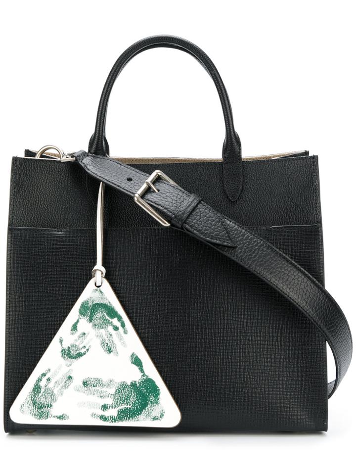 Maison Margiela Hand Print Tote Bag - Black