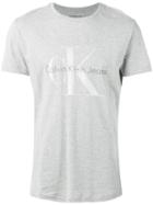 Calvin Klein Jeans - Logo Print T-shirt - Men - Cotton - M, Grey, Cotton