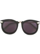 Karen Walker Eyewear Super Lunar Sunglasses - Black
