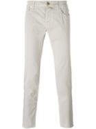 Jacob Cohen Slim-fit Trousers, Men's, Size: 40, Nude/neutrals, Cotton/spandex/elastane