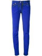 Courrèges Stretch Skinny Trousers - Blue