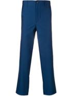 Etro Elasticated Chino Trousers - Blue