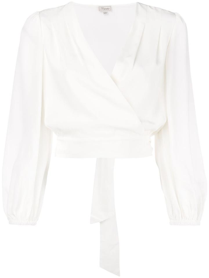 Temperley London Wrapped Blouse - White