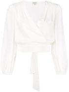 Temperley London Wrapped Blouse - White