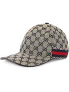 Gucci Gg Canvas Baseball Hat - Blue