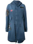 Mr & Mrs Italy - Printed Denim Coat - Women - Cotton - Xxs, Women's, Blue, Cotton