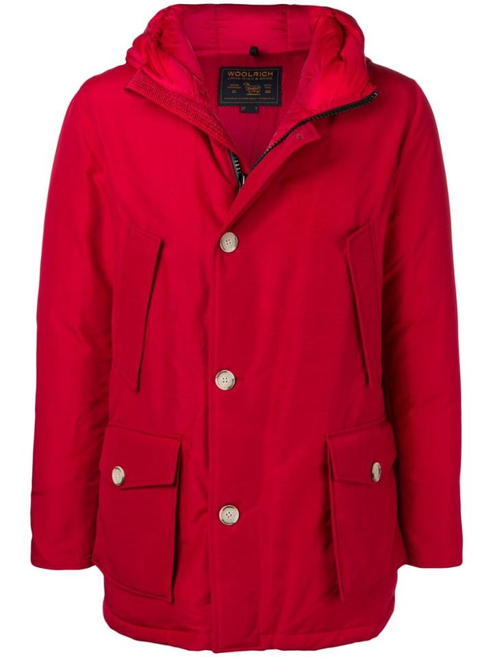 Woolrich Storm Parka - Red