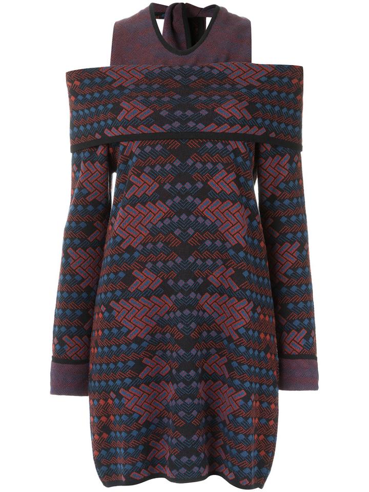 Lilly Sarti - Knit Dress - Women - Cotton/acrylic/polyamide/viscose - 38, Purple, Cotton/acrylic/polyamide/viscose