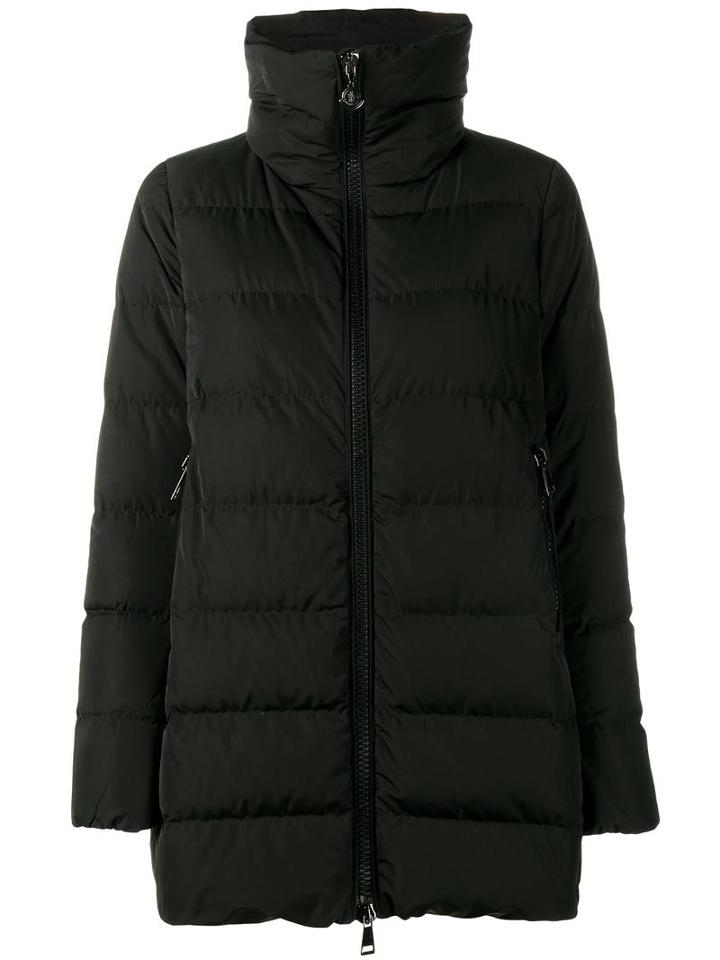 Moncler 'petrea' Padded Coat, Women's, Size: 1, Black, Feather Down/polyamide/polyester