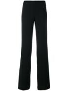 D.exterior Flared Trousers - Blue