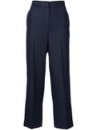 The Row Resme Trousers, Women's, Size: 2, Blue, Silk